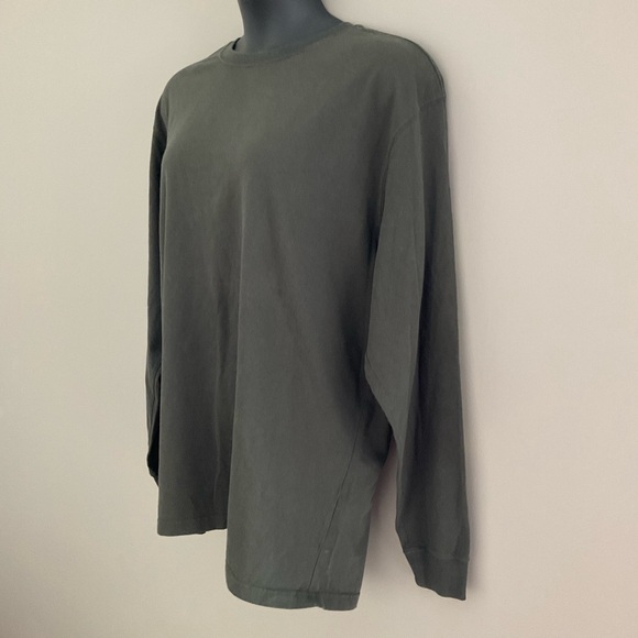 Carhartt, army green long-sleeved shirt - Picture 4 of 7